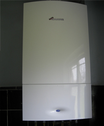 domestic boiler installation